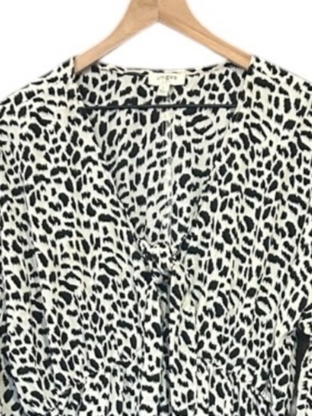 Umgee Animal Print Print V-Neck Tiered Ruffle Sleeve Midi Dress Women’s Large - Picture 5 of 13